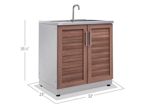 outdoor stainless steel sink with cabinet|freestanding outdoor sink cabinet.